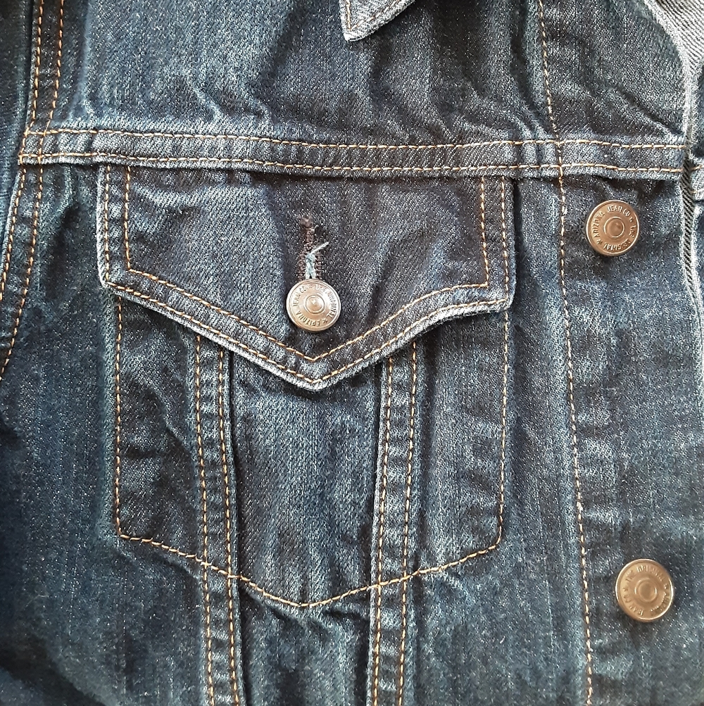Arizona Jean Company Youth Dark Indigo Denim Jacket - Picture 6 of 9